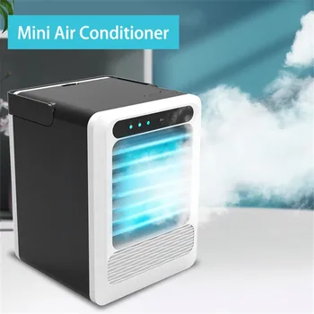 

Portable Air Conditioner Mini USB Air Cooler Fan Cooling Humidifier Office Home Room Air Conditioning Quick & Easy Way to Cool