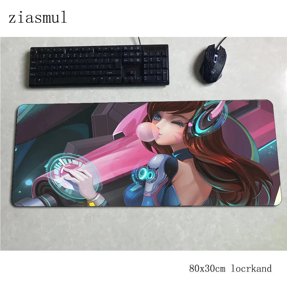 Dva коврик для мыши 80x30 см, коврик для компьютерной мыши с HD рисунком, игровые аксессуары, восхитительный большой коврик для мыши, клавиатура, игры, pc gamer