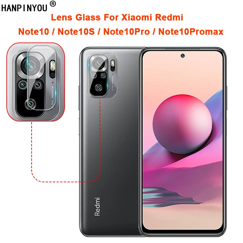 Protector Cámara Trasera para Xiaomi Redmi Note 10 Pro Cristal templa