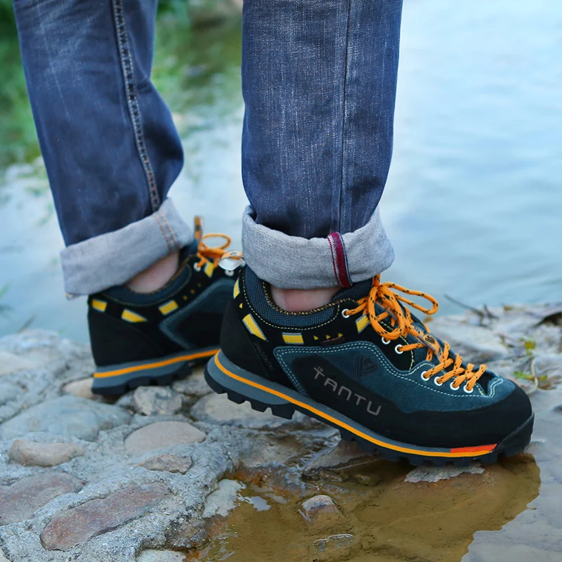 2019 водонепроницаемые туристические ботинки горный альпинистская обувь Пеший Туризм бутсы походные мужские спортивные кроссовки охота