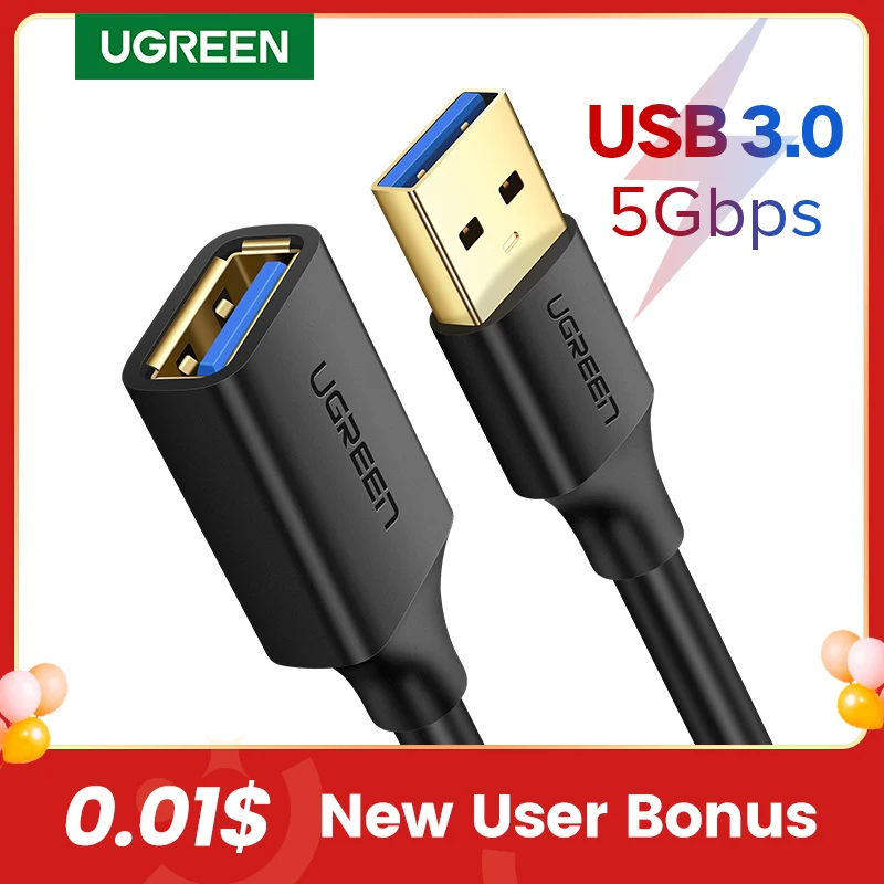 Usb-3.0 Cable Usb-Extender-Cord Ugreen Mini-Usb Smart-Tv PS4 Xbox-One for SSD
