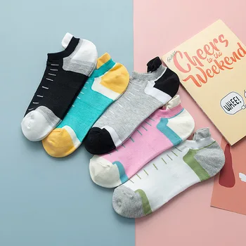 

Women Thin Sock Lovely Ladies Socks Colorful Unisex Short Casual Cotton Sox Girls Comfortable Spring Summer Trendy Calcetines