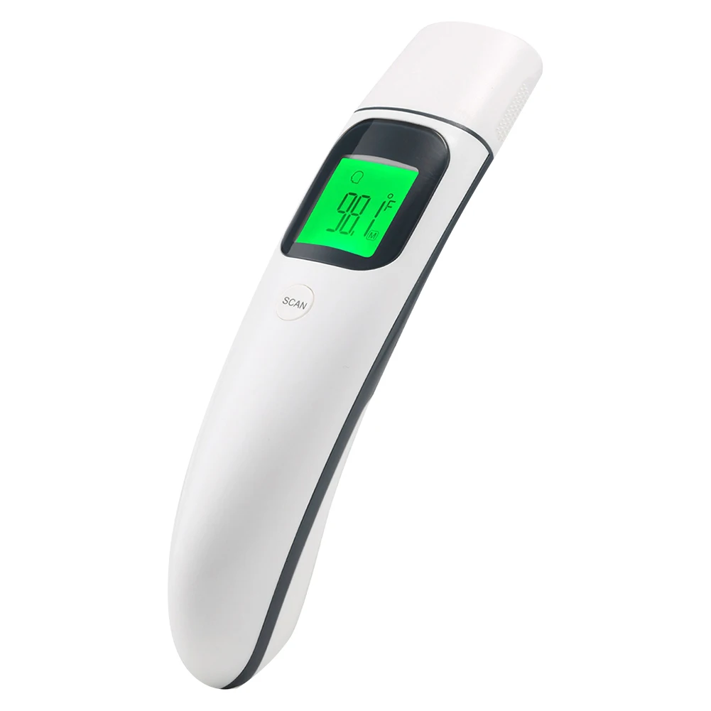 Инфракрасный термометр для измерения ушей, ЖК-дисплей, питание от батареи, Детская цифровая подсветка, лоб, электронный ABS