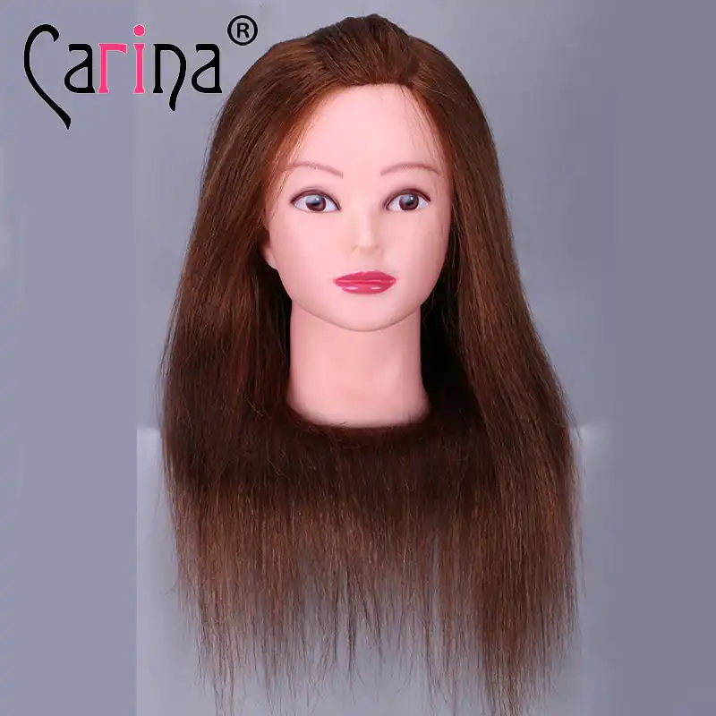 natural hair mannequin head