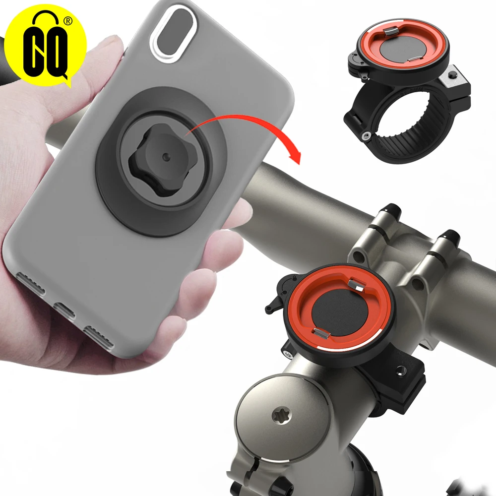 Bicycle Phone Holder,Adjustable angle aluminum bike mount phone holder GPS bracket,Universal Mobile Cell Phone Holder Bike Clip phone charging stand