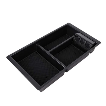 

Car Center Console Organizer Tray Storage Box Center Console Organizer for Chevy Silverado Gmc Sierra Yukon 2015-2018 Replace 22