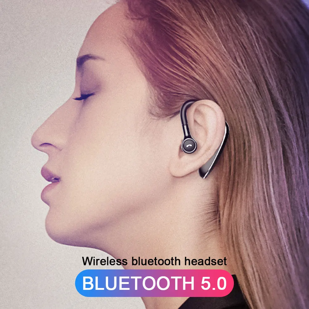 Professional Car wireless Business Bluetooth Headset With Microphone Long Standby For Business Teleconference Convenient Driving