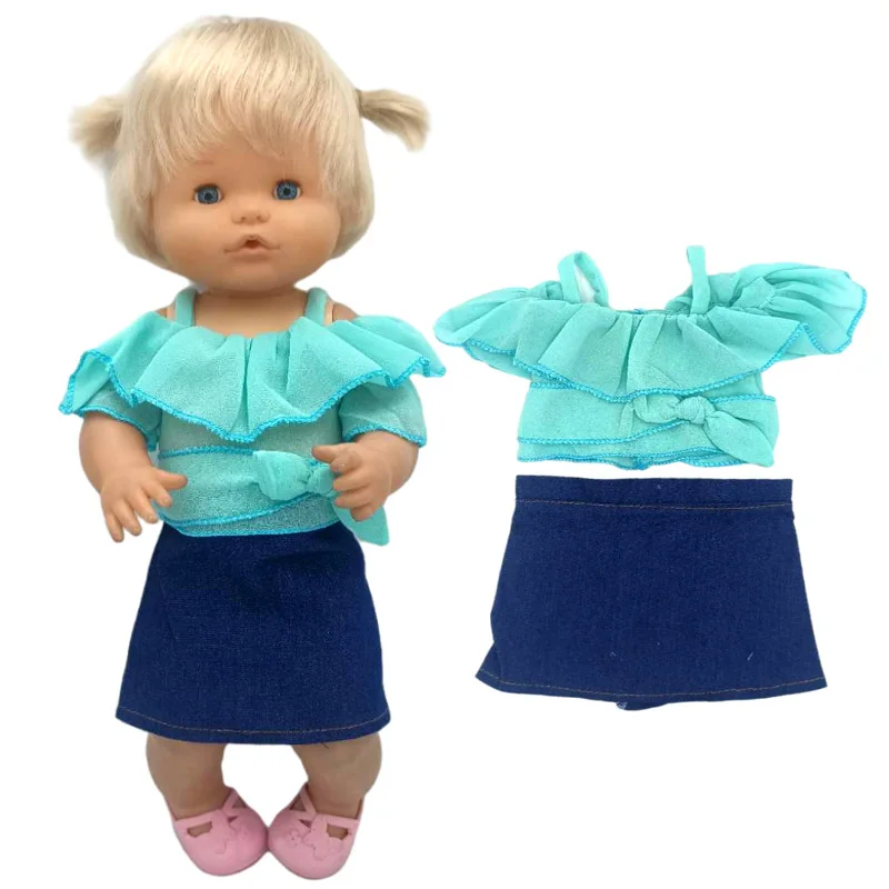 Nenuco Doll Jacket Set for 40cm Baby Dolls Clothes Toys Wear Children Girl Gifts