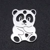 5pcs/lot Chihuahua Dog DIY Charms Wholesale 100% Stainless Steel Koala Cat Connectors Charm Bird Panda Unicorn Jewelry Pendant ► Photo 3/6