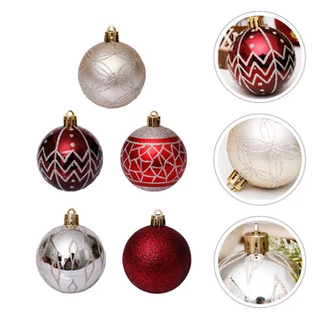 

30pcs Xmas Pendants Wonderful Beautiful Eye-catching Hanging Ball Ornament Christmas Tree Pendant Christmas Balls for Home Chris