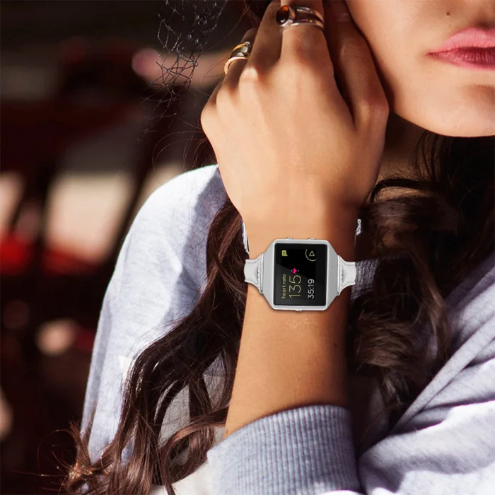 Кожаный ремешок для часов на замену браслет ремень для FitbitBlaze Смарт часы NC99