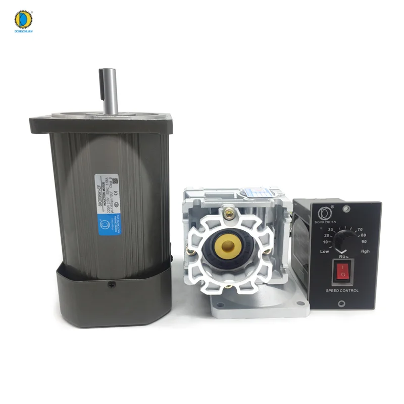 NMRV30 60W 220V Скорость Управление мотор турбины правый угол редуктор+ регулятор скорости