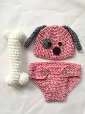 Реквизит для фотосъемки новорожденных Милая шапочка Детская фотостудия