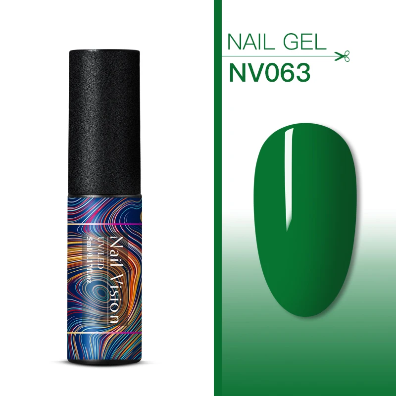 Nail Vision 5 мл УФ-гель для ногтей для маникюра 176 цветов Гель-лак Полупостоянный Гель-лак для нейл-арта инструменты для самостоятельного дизайна - Цвет: EES06658