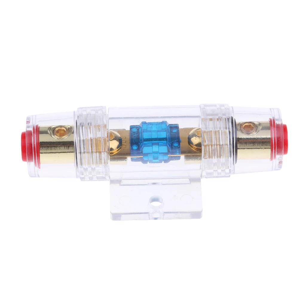 60A Fuse-Holder Block 1PCS For Car Speaker Subwoofer Amplifier Clean
