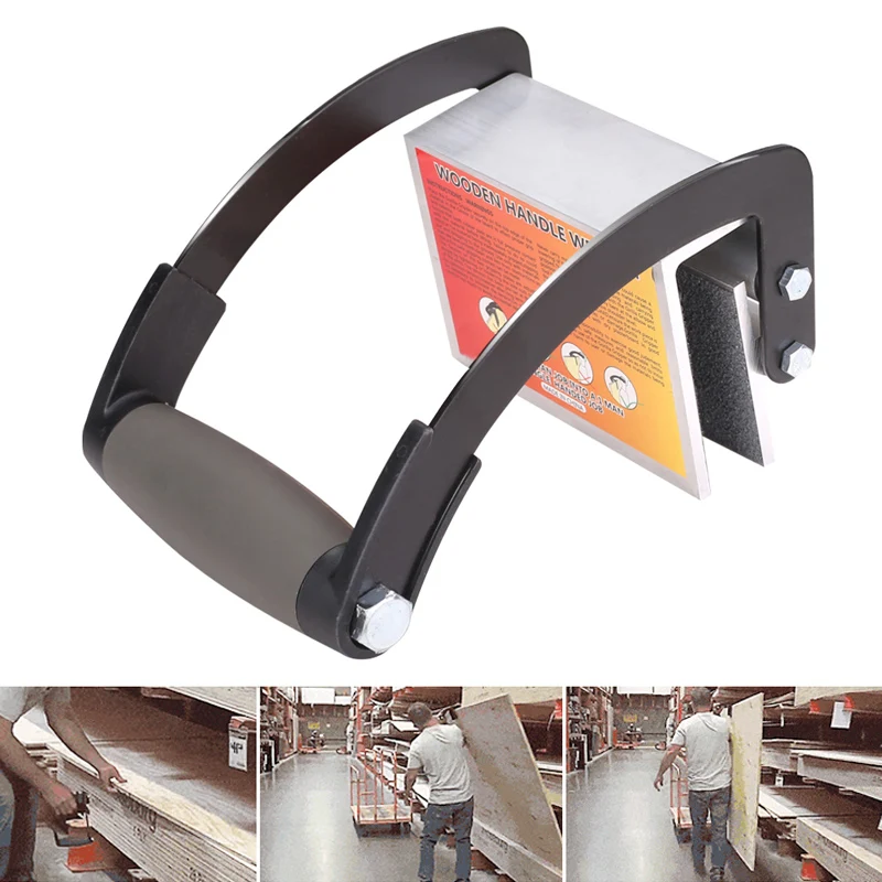 

Panels Carrier Gripper Handy Grip Board Lifter Plywood Lifter Free Hand Plate Compact Durable QP2