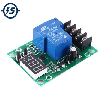 

Battery Protecter Over-discharge Protection Display Module Buzzer Low Voltage Protection Board Only for 12V Battery