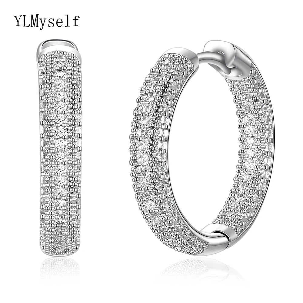 hoop earrings