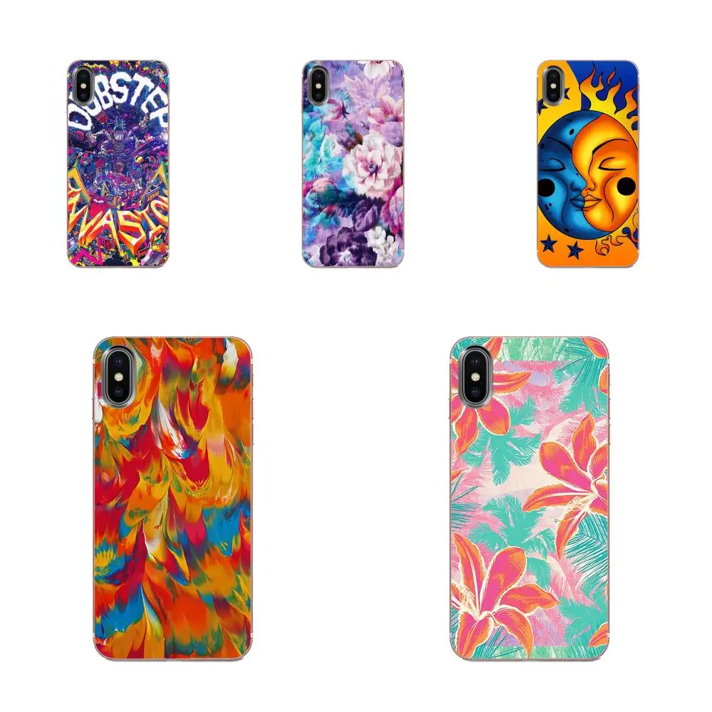 Hippie Abstract Oil Art Painting For Samsung Galaxy Note 8 9 10 Pro S4 S5 S6 S7 S8 S9 S10 S11 S11E S20 Edge Plus Ultra | Мобильные