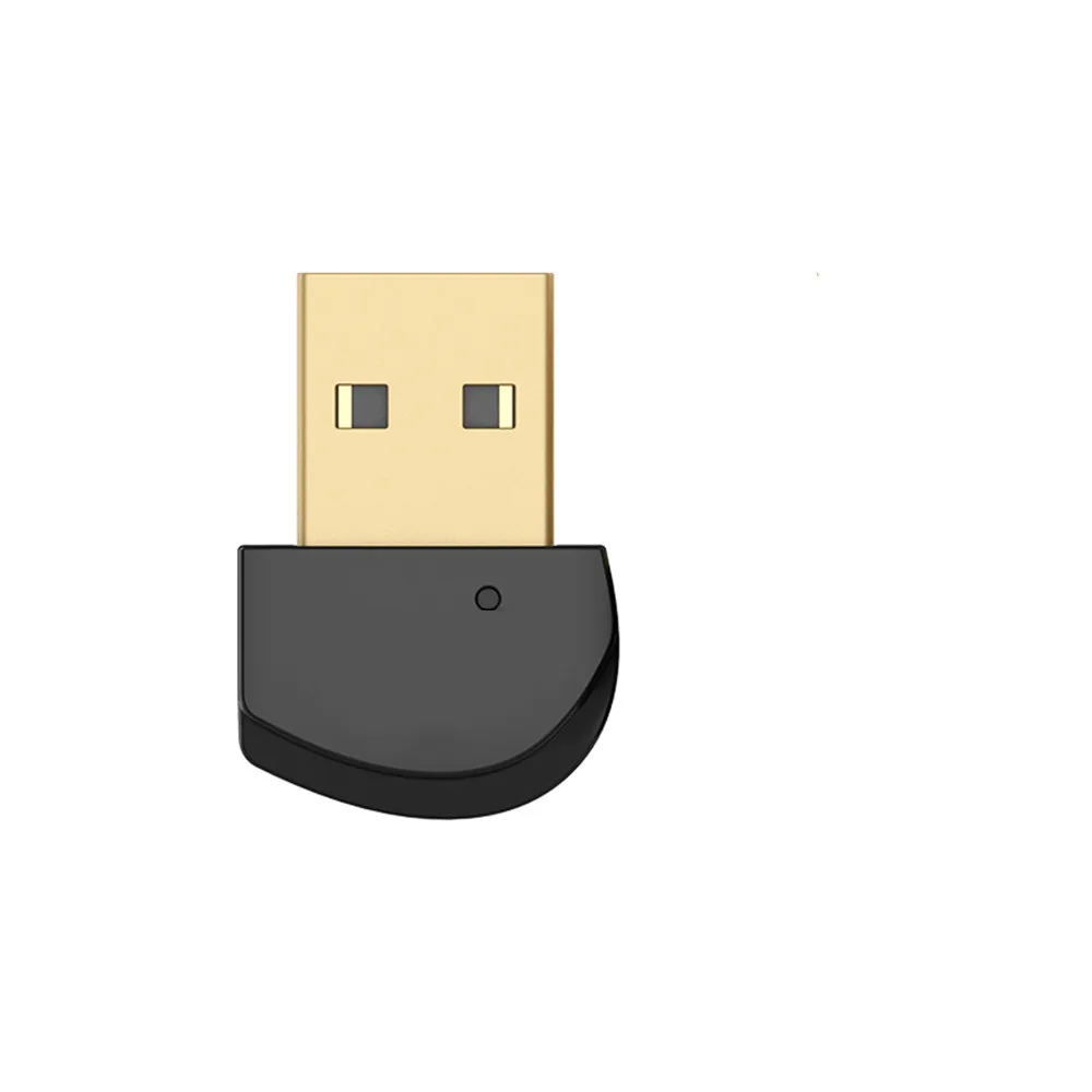 Kebidu Bluetooth 4,2 USB адаптер ключ APT-X беспроводной Bluetooth аудио адаптер передатчик беспроводной USB ключ CSR8670 привод бесплатно - Цвет: Black