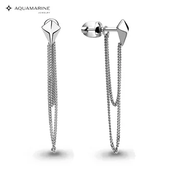

AQUAMARINE stud without inserts Silver 925
