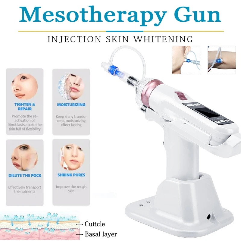 

Korea Mesotherapy EZ Negative Pressure Meso gun Mesotherapy Hydrolifting vacuum Water Injector Microcrystal Injection