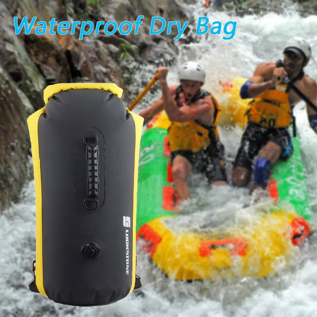 Надувная Водонепроницаемая сухая сумка в рулоне компрессионная рюкзак с сухой