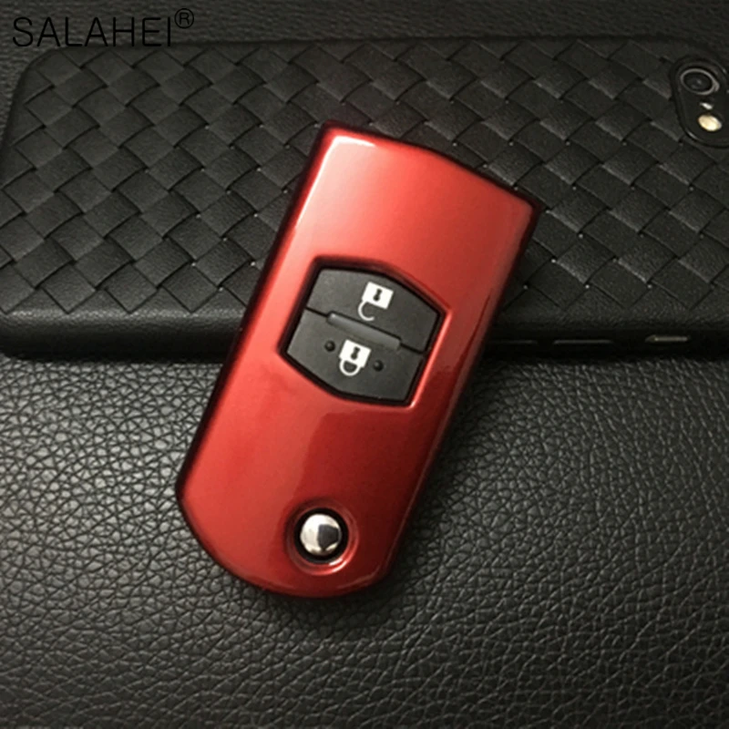 High Quality Abs Key Holder Car Key Cover Case For Mazda 2 3 5 6 Cx7 Cx9 Rx8 Mx5 Mpv Demio 2