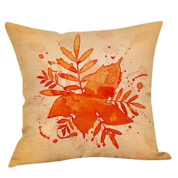 

Thanksgivin Autumn Throw Pillow Cover Pillowcases Decorative Sofa Cushion Cover cojines sofa decoracion elegante подушки декор