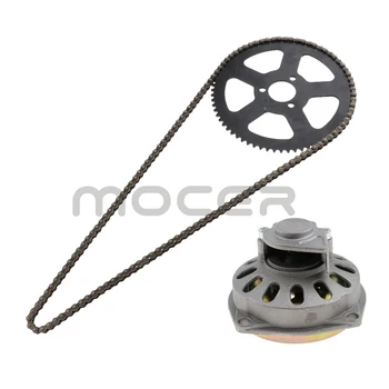 

Heavy Duty 68T Rear Chain Sprocket & 68 Links + Clutch Bell Housing Drum Gear Box