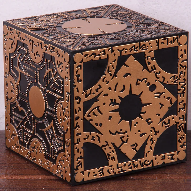 Фильм ужасов Hellraiser Puzzle Box жалование конфигурации ПВХ фигурка Коллекционная модель игрушки