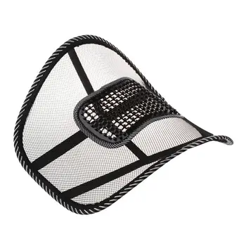 

Mesh Back Lumbar Support Massage Beads For Car Seat Chair Massage Cushion