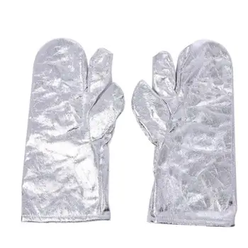 

500 Degrees Celsius Aluminized Glove Heat Resistant And High Temperature Resistant Welding Gloves Oven Safety Work Glove