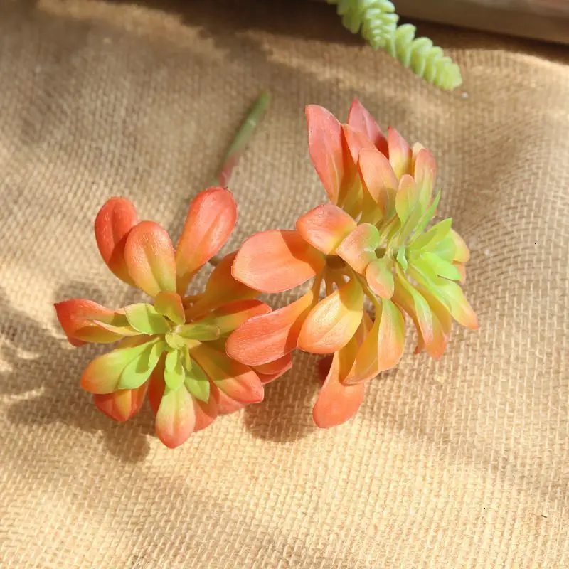 Искусственный цветок черный мастер мясистость Botany домашний интерьер ручной свадебный букет украшенный стены Botany настенные цветы Mw17687