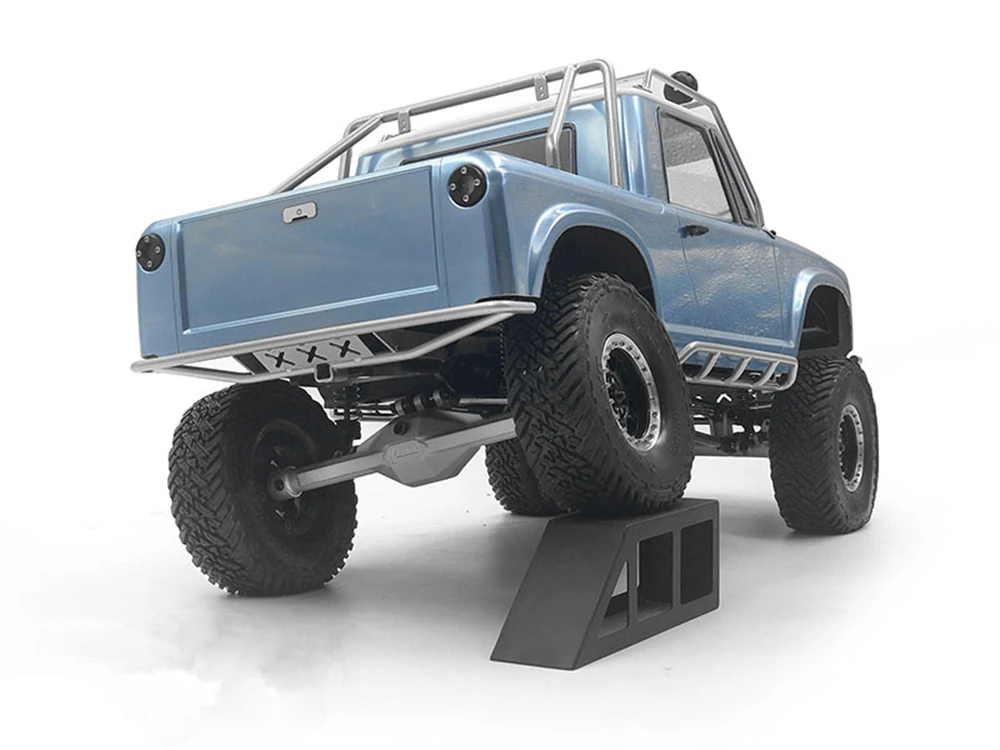 Rc Рок Гусеничный автомобиль металлический задний бампер подходит для 1/10 Rc игрушки грузовик VP VS4-10 PRO части тела аксессуары