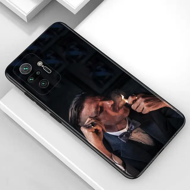 Phone case For Redmi Note 10 Pro Max 9 9s 9t 8t 7 Cover Soft Funda for Redmi K40 Plus 9A 9C 9T Coque Peaky Blinders B02