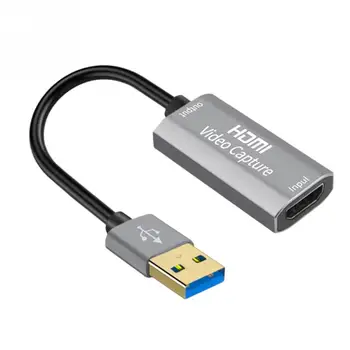 

Meeting Grabber 1080P 60fps Broadcast HDMI To USB Live Streaming Aluminum Alloy Video Card Plug And Play Game Recording