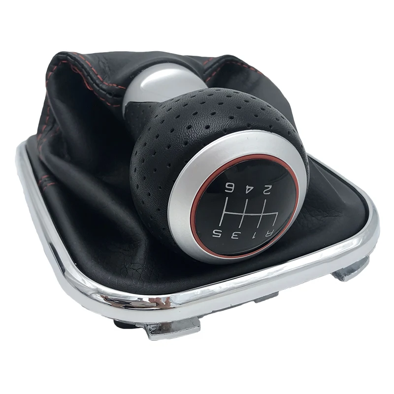 

12mm For Volkswagen VW 1999-2004 Golf 4 IV MK4 GTI R32 Bora Jetta 5/6 Speed Car Gear Shift Knob Lever Pen Gaitor Boot Cover Case