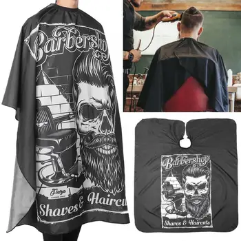 

Barber Cape Household Barber Shop Hairdressing Apron Anti-Static Hair Cutting Gown Cape (160 x 140cm) Hair Cut