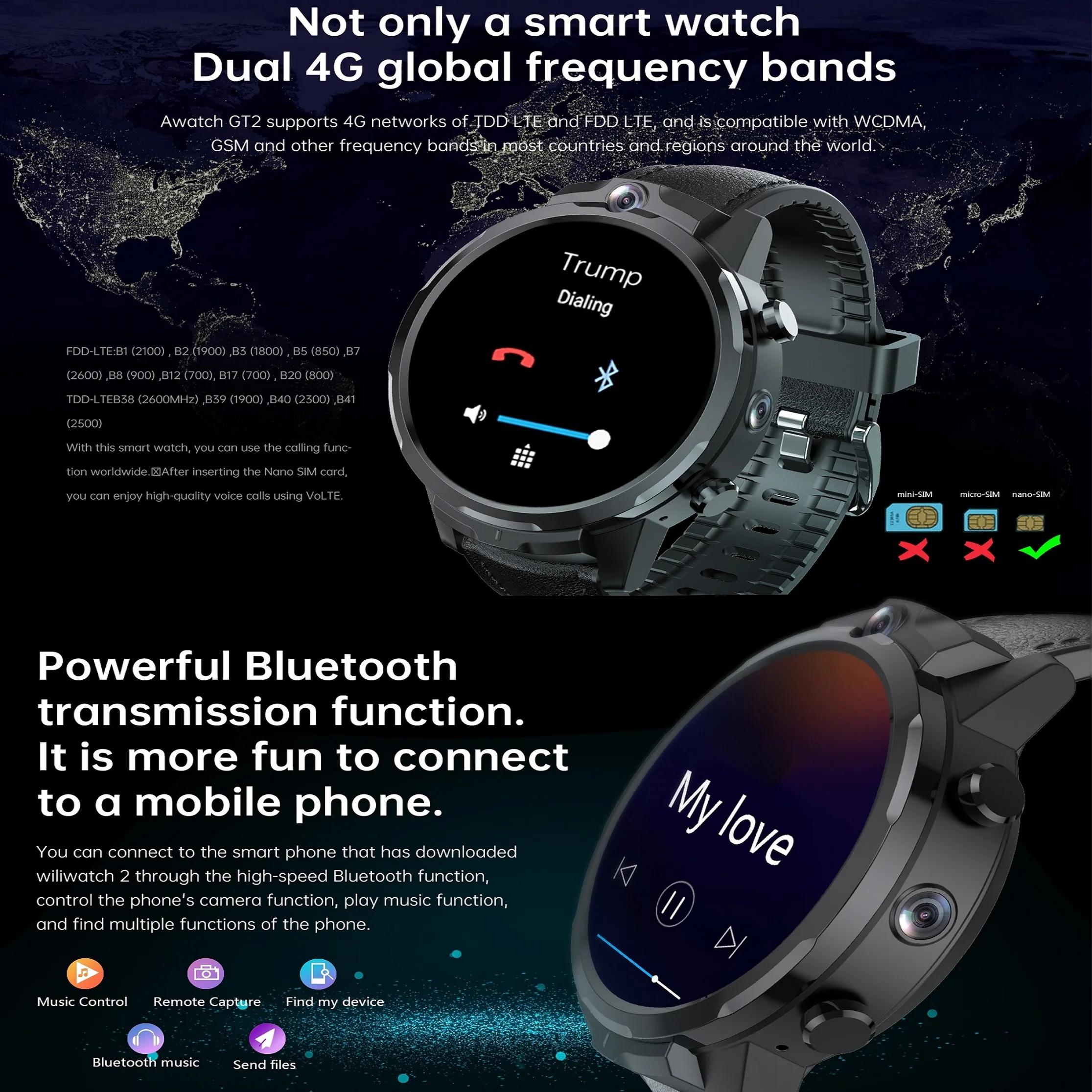 Allcall Awatch GT2 Face ID 1.6