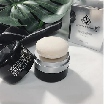 

Quick Hair Dry Powder 1 Second Fix Oily Hair Greasy with Cleaning Sponge For Laziness People Instantly Hair Styling