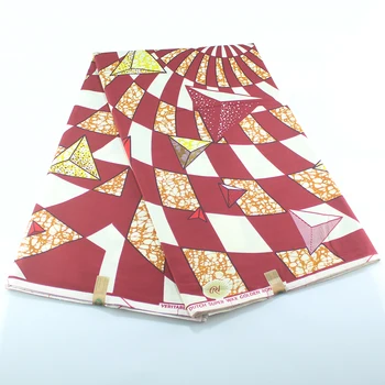 

100% Cotton dutch Wax Fabric African Ankara Real Dutch Wax Veritable Wax dutch For Square printed Patchwork Sewing