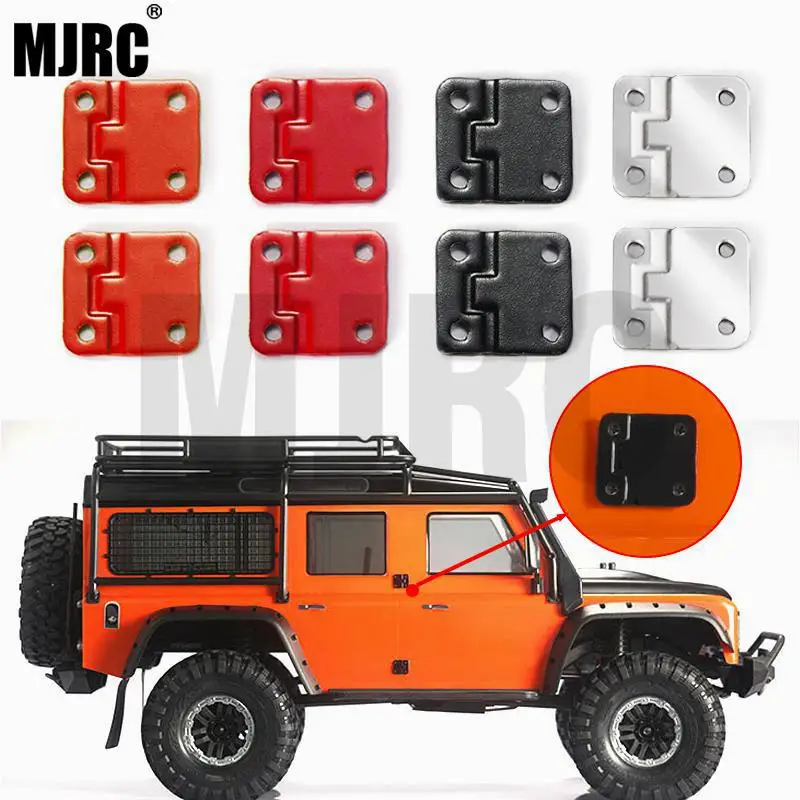4 шт. Trx4 TRX6 Цветной металлические дверные петли для 1:10 RC грузовик Traxxas TRX-4 Defender TRX4