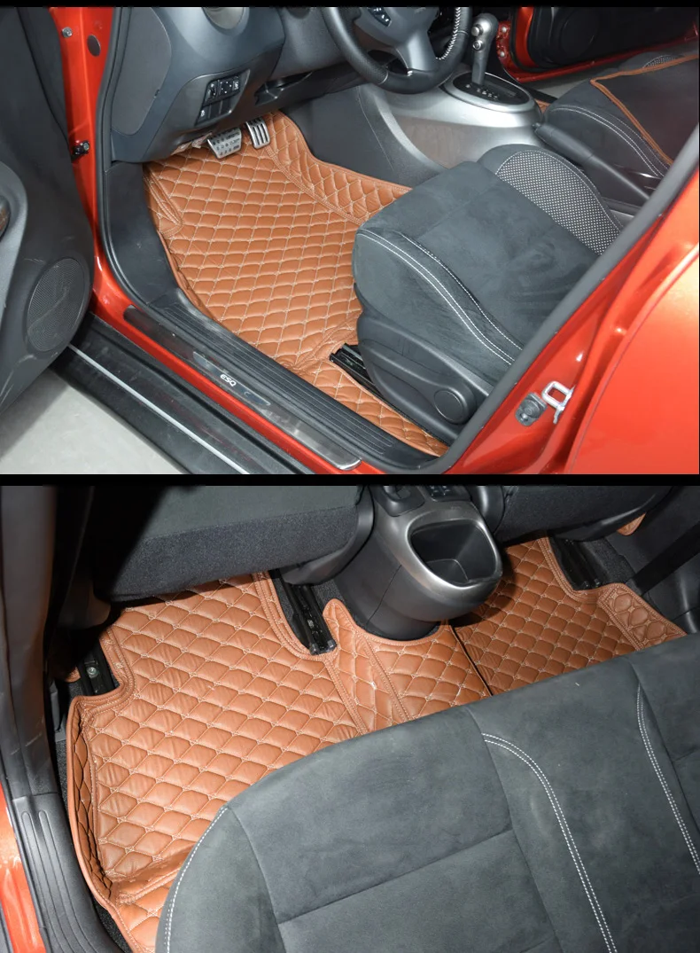 Кожаные ботинки для женщин, автомобильный коврик для nissan juke 2010 2013 2012 2011 аксессуары интерьера автомобиля укладки