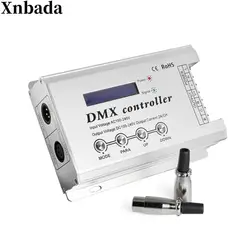 Dmx512 контроллер led Высокое напряжение rgb лампа с контроллером с ЖК-дисплеем интеллектуальный контроллер освещения