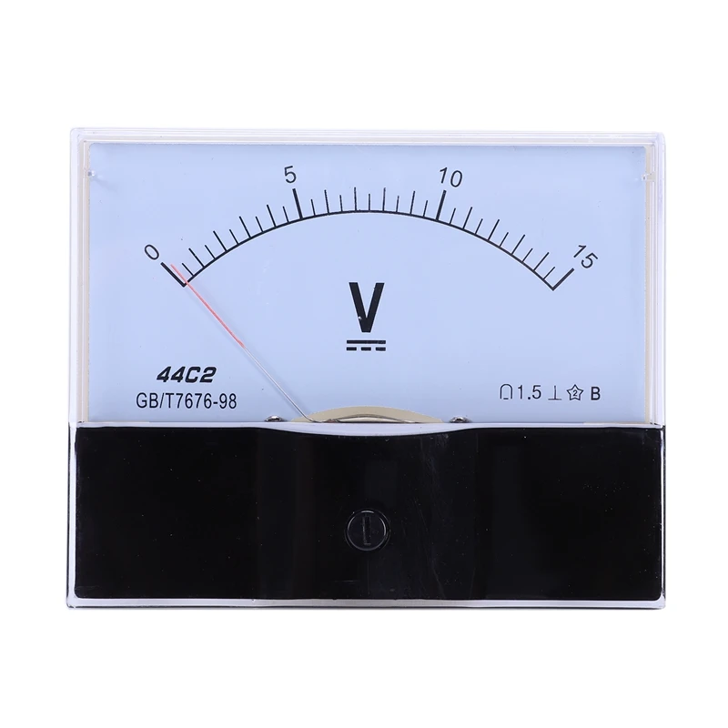 

Analog Voltmeter Meter Voltmeter DC Measuring range 44C2 0-15 V