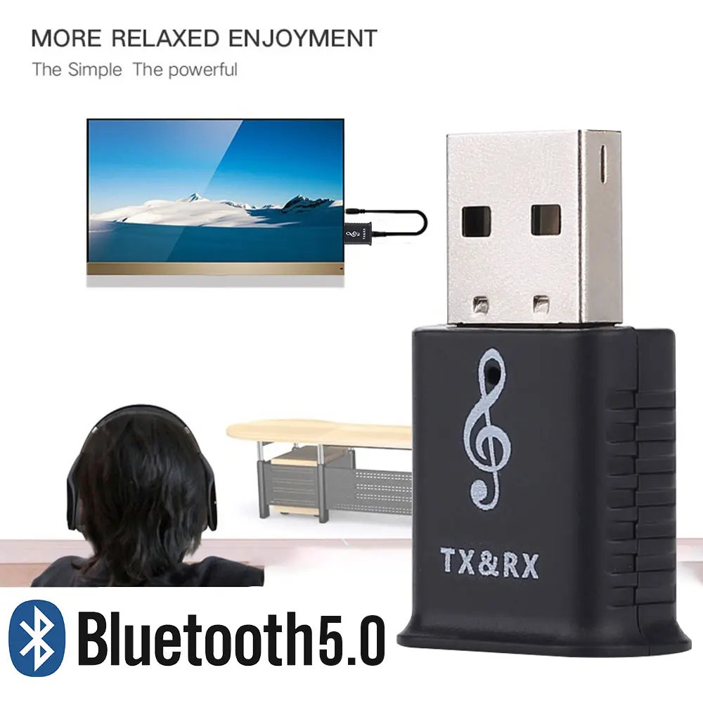 Vehemo 2в1 3,5 мм AUX Bluetooth 5,0 приемник автомобильный MP3 музыка Handsfree Bluetooth 5,0 передатчик