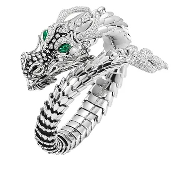 

Fashion Gift jewelry Rings for man Dragon Handsome model Unique Panlong Shaped Ring Personalized Creative Plating кольцо мужское