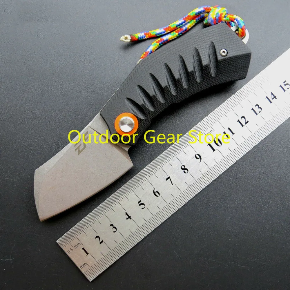 2 цвета мини нож EF85 G10 ручка карманный Кемпинг Охота брелок складной подарок для