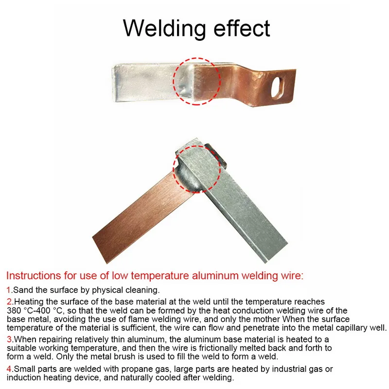 Нет необходимости порошок для пайки алюминий Сварка пайка стержень 1 6/2 мм